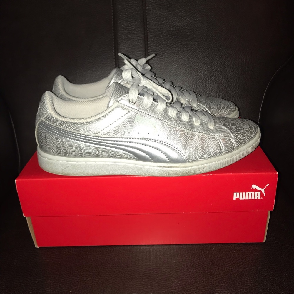 Puma Metallic Foam Sneakers